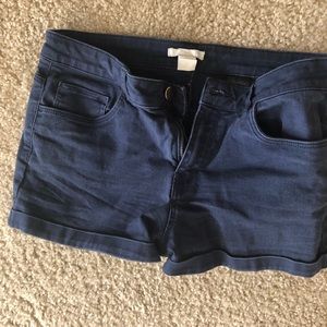 H&M Navy Blue Shorts